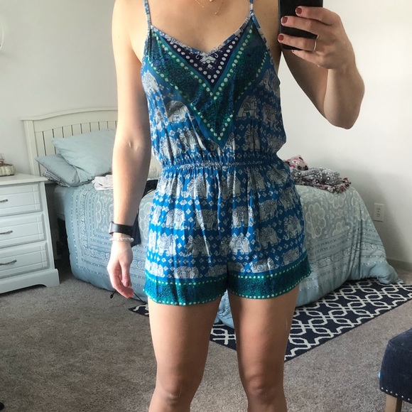 Elephant Romper - Picture 1 of 5